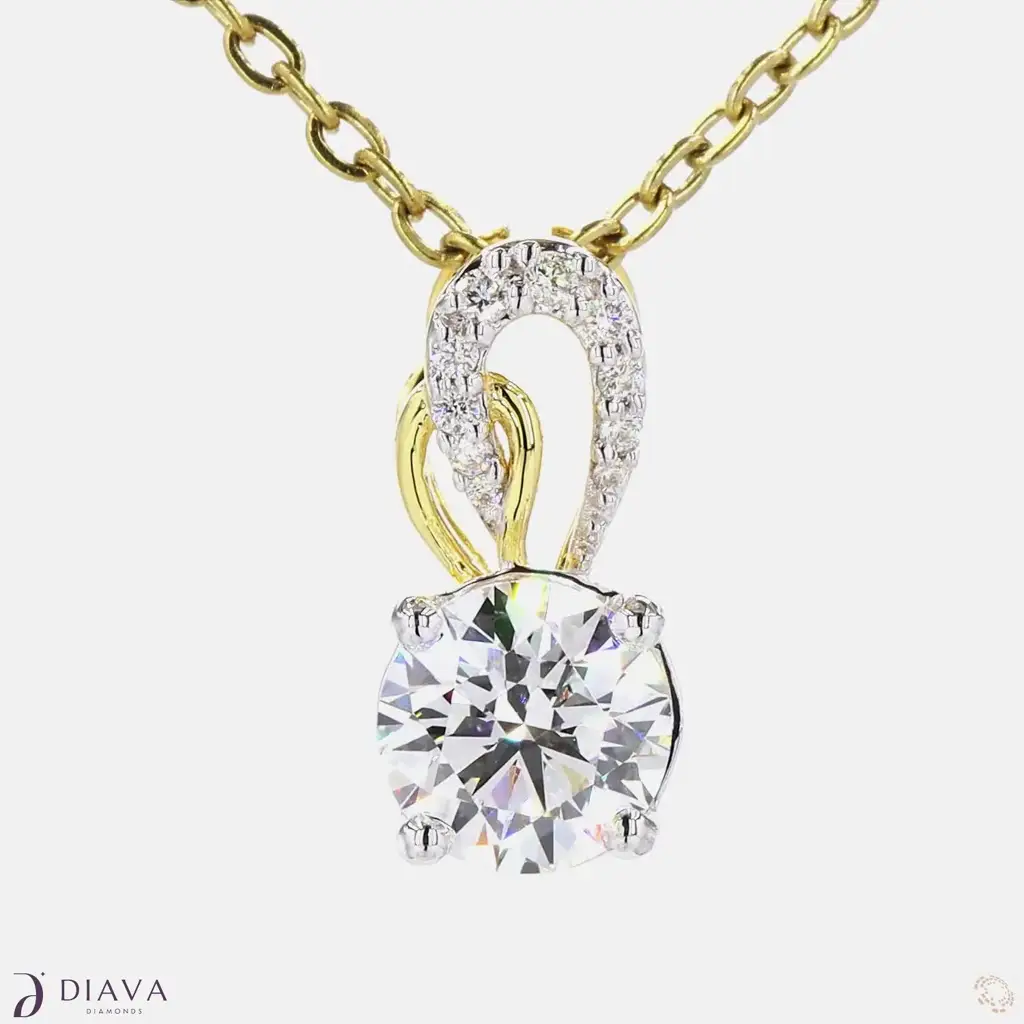 Eternal Loop Solitaire Pendant : EternalLoopSolitairePendant