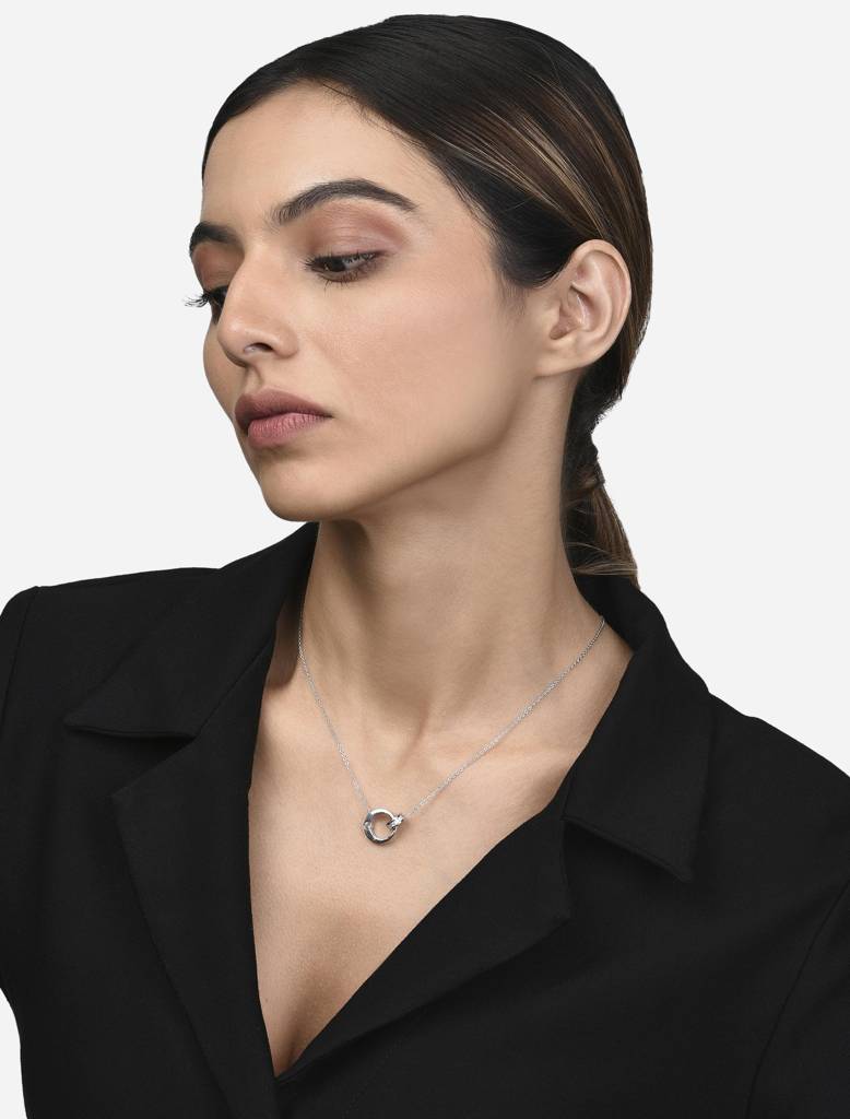 925 Silver Hollow Pendant