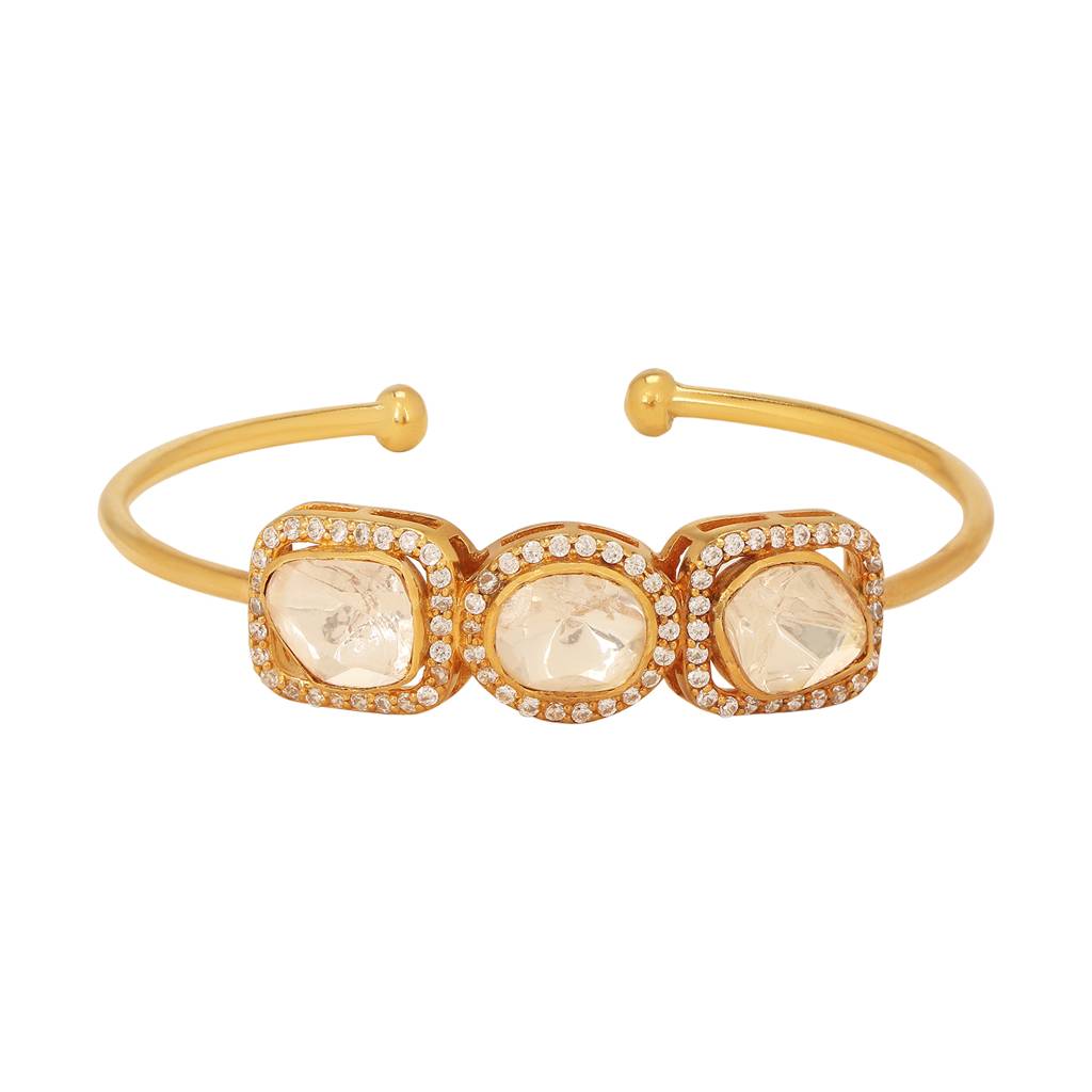 Polki Cuff Bracelet : PJ28