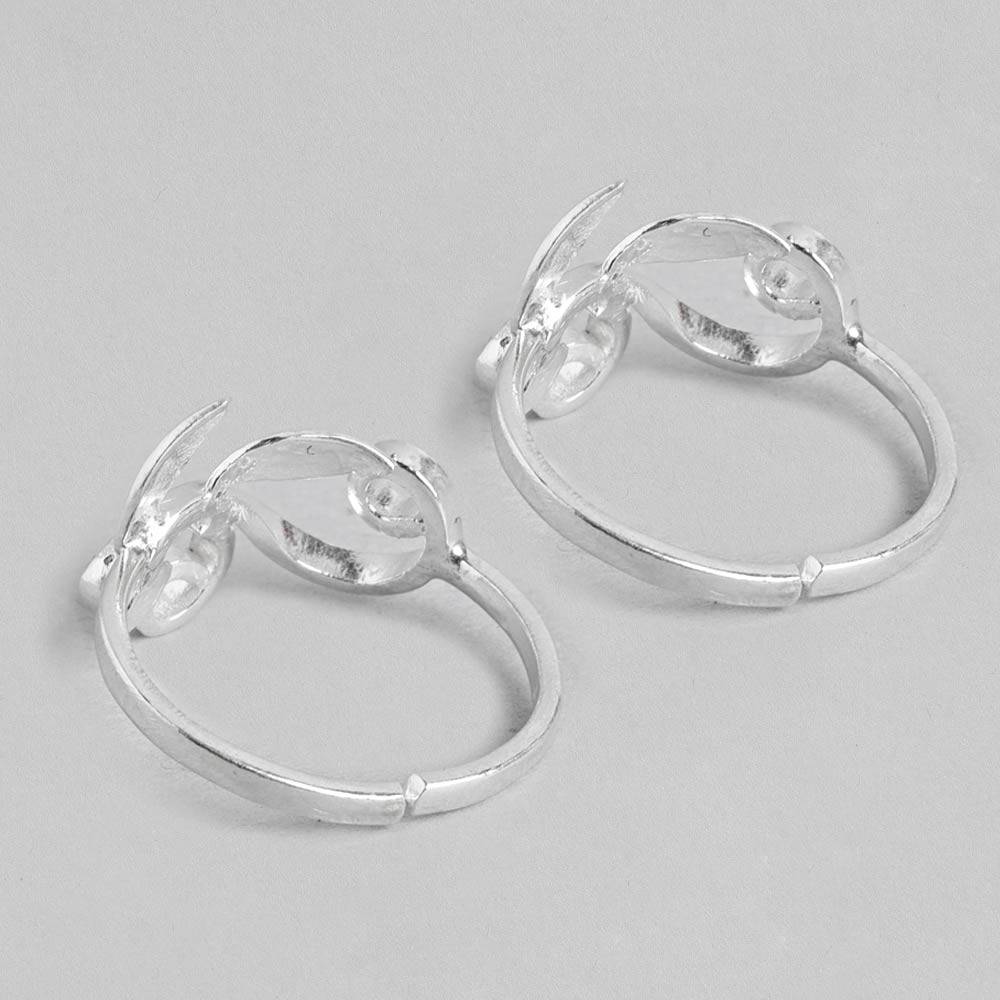 Silver 92.5 Toe Ring : Silver 92.5 Toe Ring : Silver 92.5 Toe Ring : U080SO03TR0317