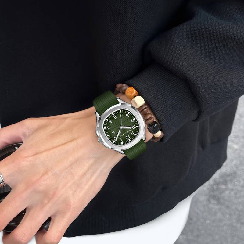 Giordano Precision And Comfort Analog Watch For Men With Textured Dial & Trendy Silicone Band - Gz-50118 : GZ-50118-04