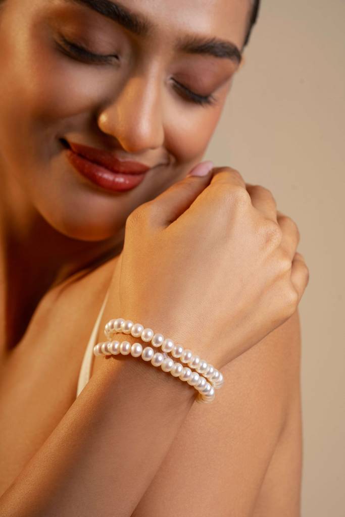 Twin Pearl Bracelet : BRC-TWIN-PEARL