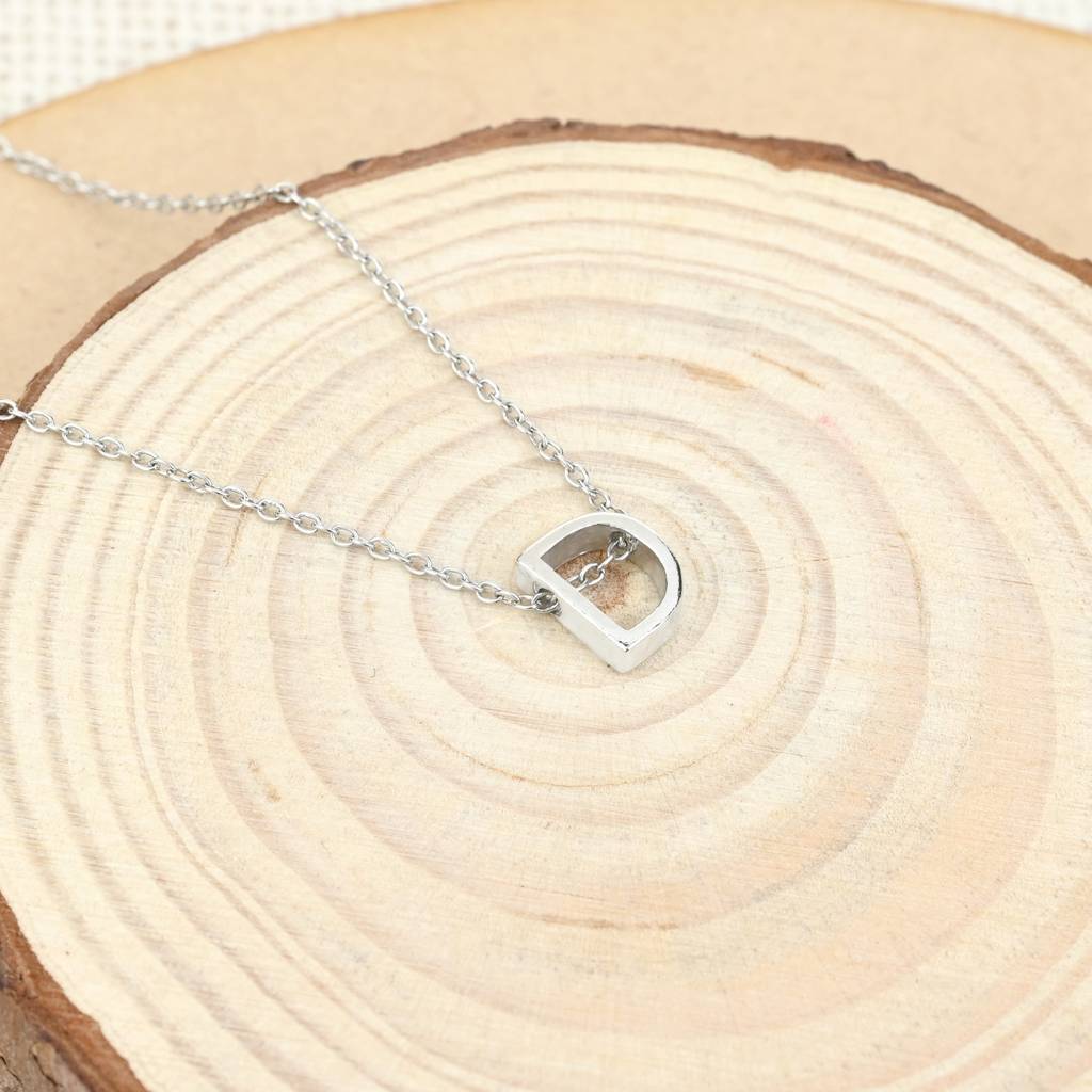 Divine D Initial Necklace : AIN1