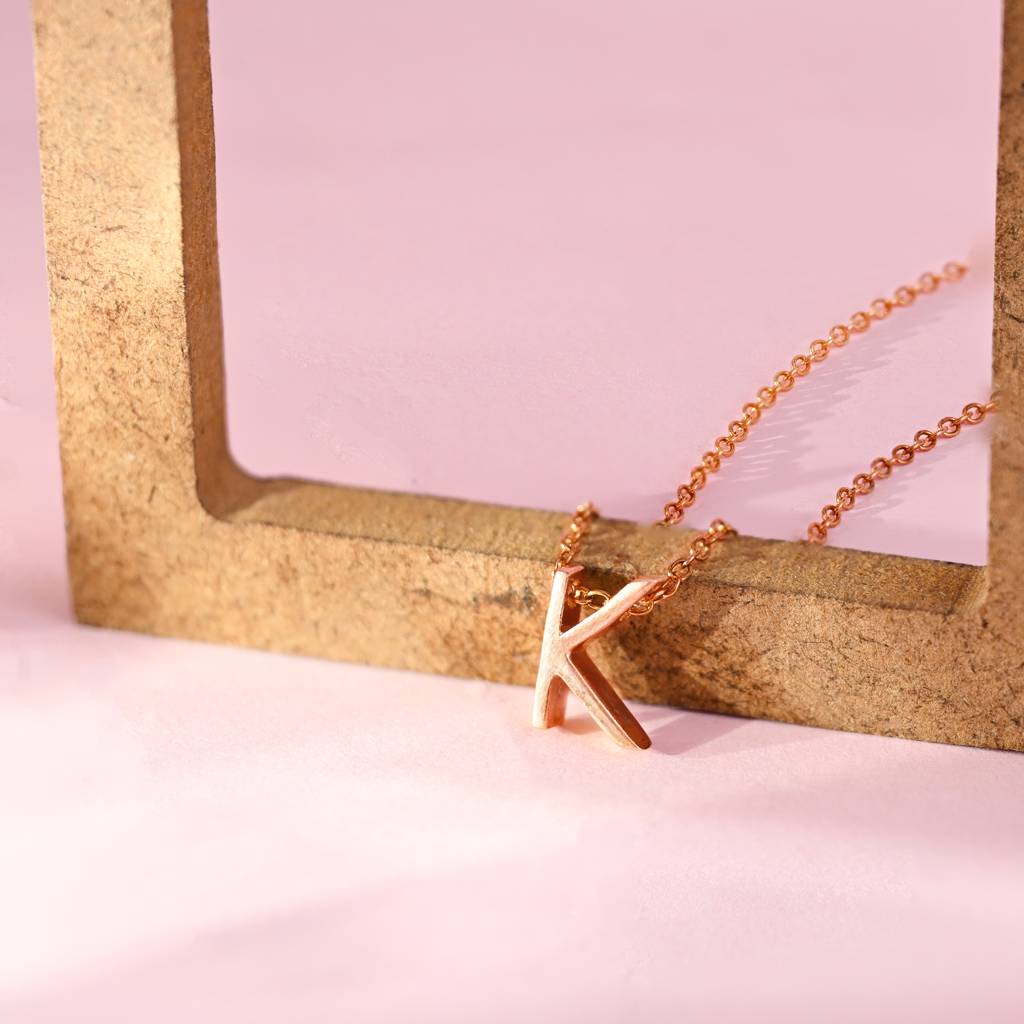 Kinetic K Initial Necklace : EIN103