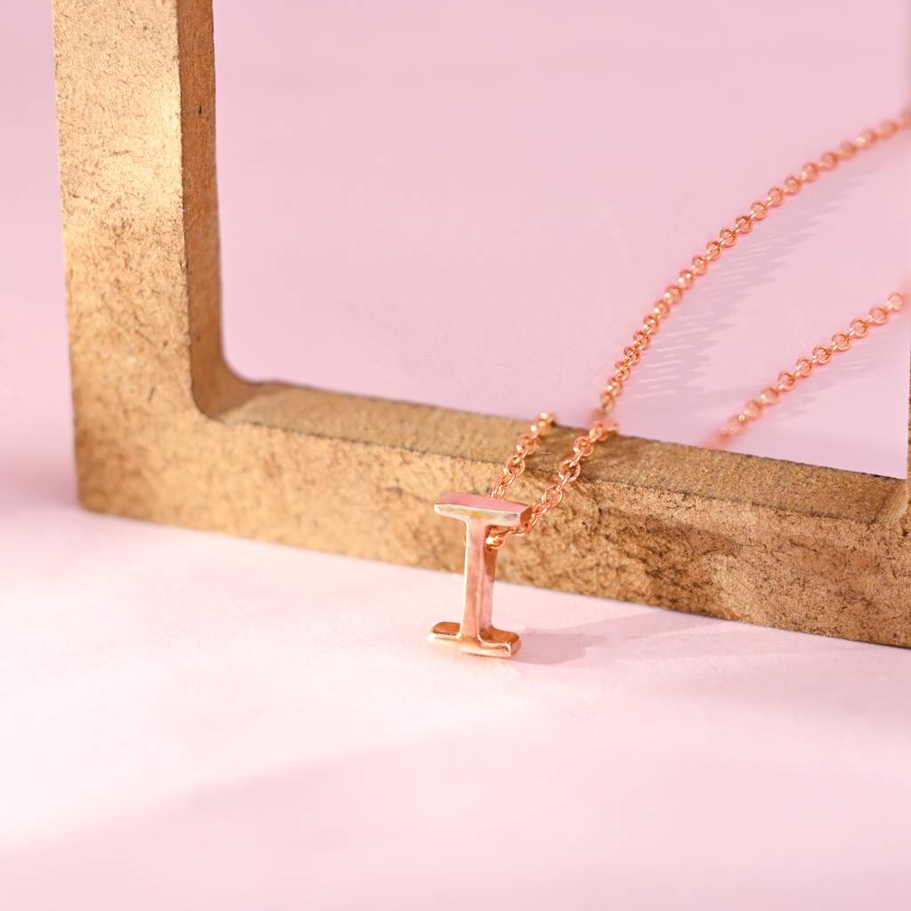Infinite I Initial Necklace : DIN82