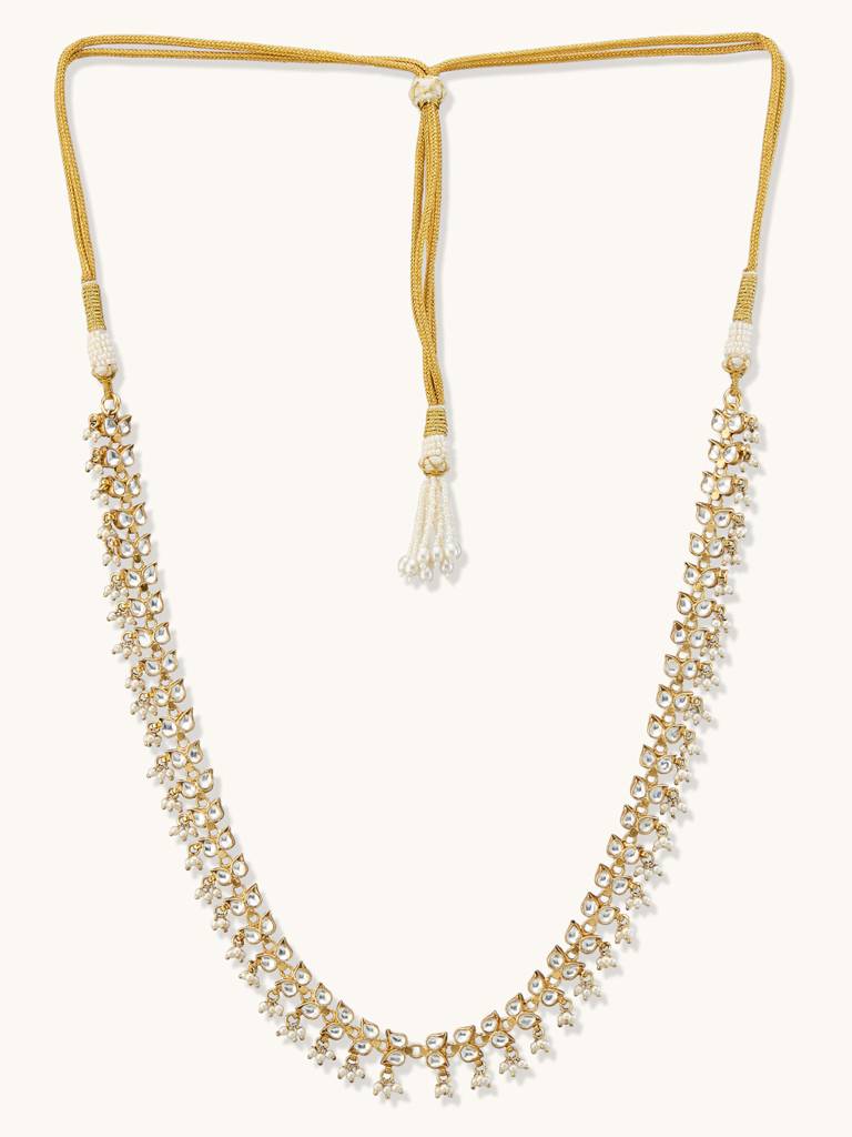 22K Gold-Plated Head Band Cum Choker : YI24A0209H