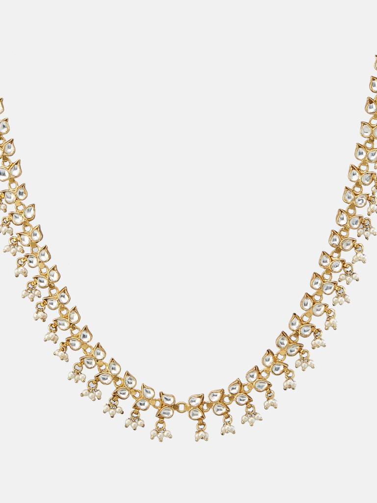 22K Gold-Plated Head Band Cum Choker : YI24A0209H