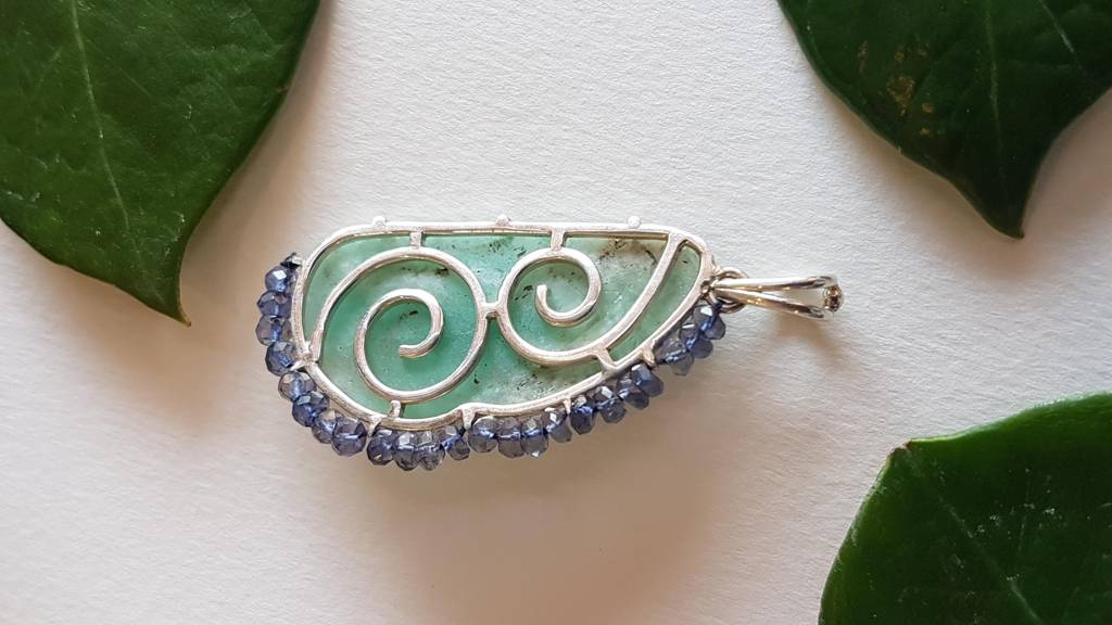 Exclusive Natural Emerald Unique Gemstone Pendant : NH-PDT-11-EM