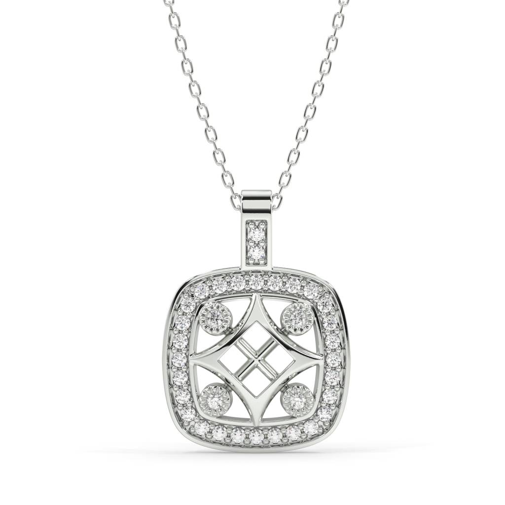 Vintage Alora Pendant : SLVR-PYG-47