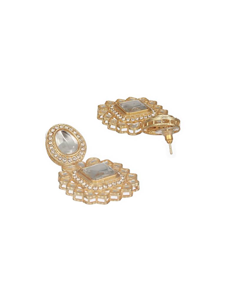 Women Geometric Shaped Studs Earrings : EAR-JS24-30292