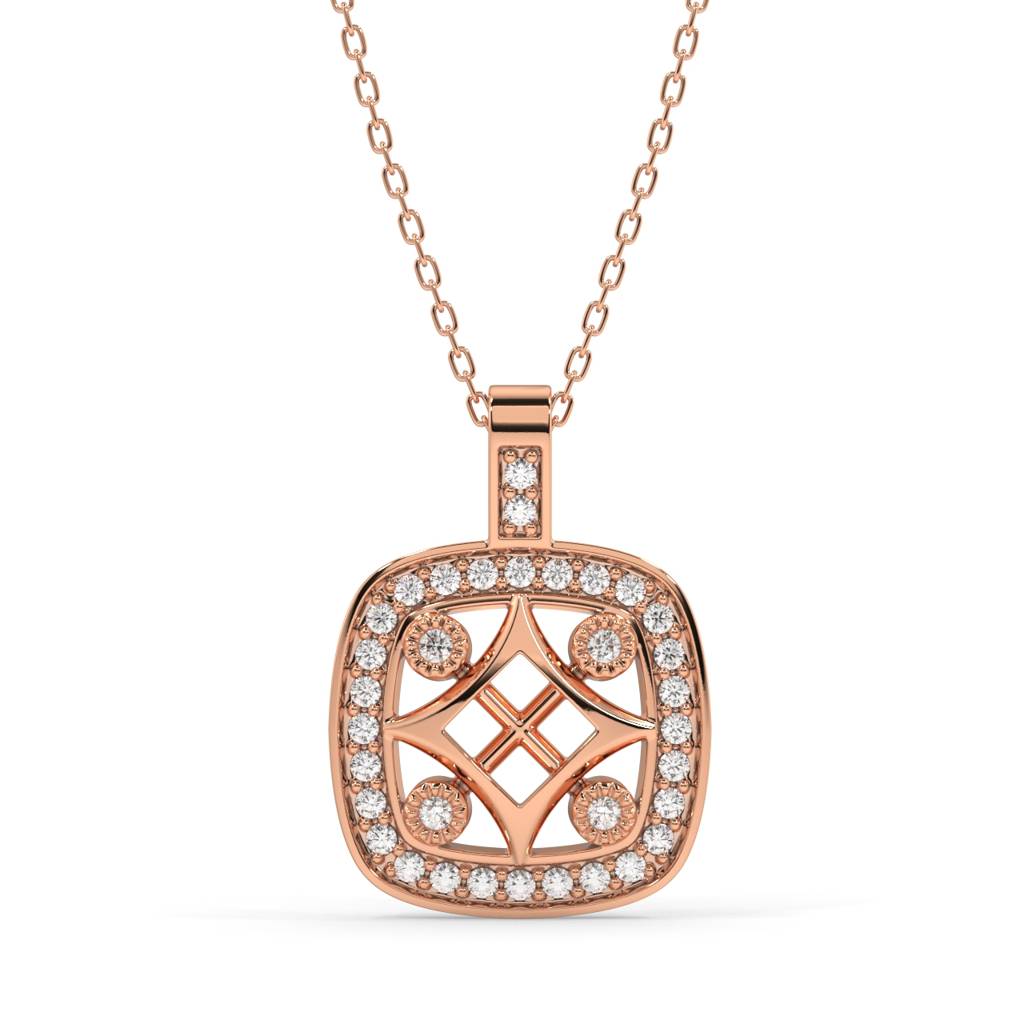 Vintage Alora Pendant : SLVR-PYG-47