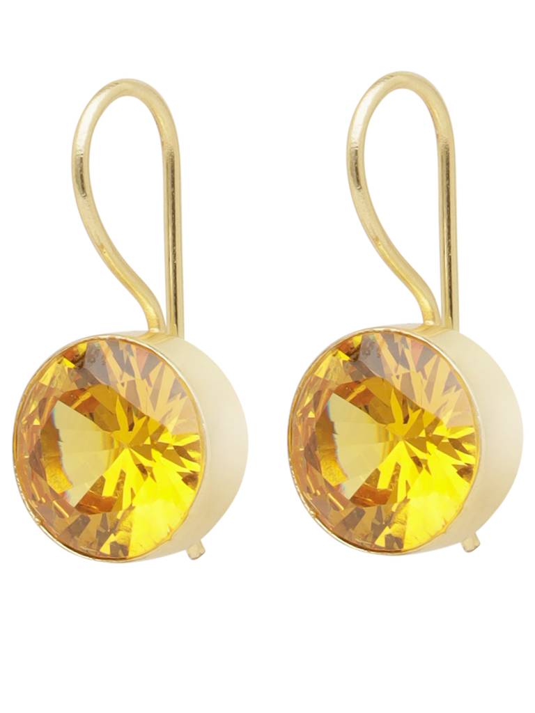 Pack Of 2 Gold Plated Combo Hoop Earrings : SJER2031