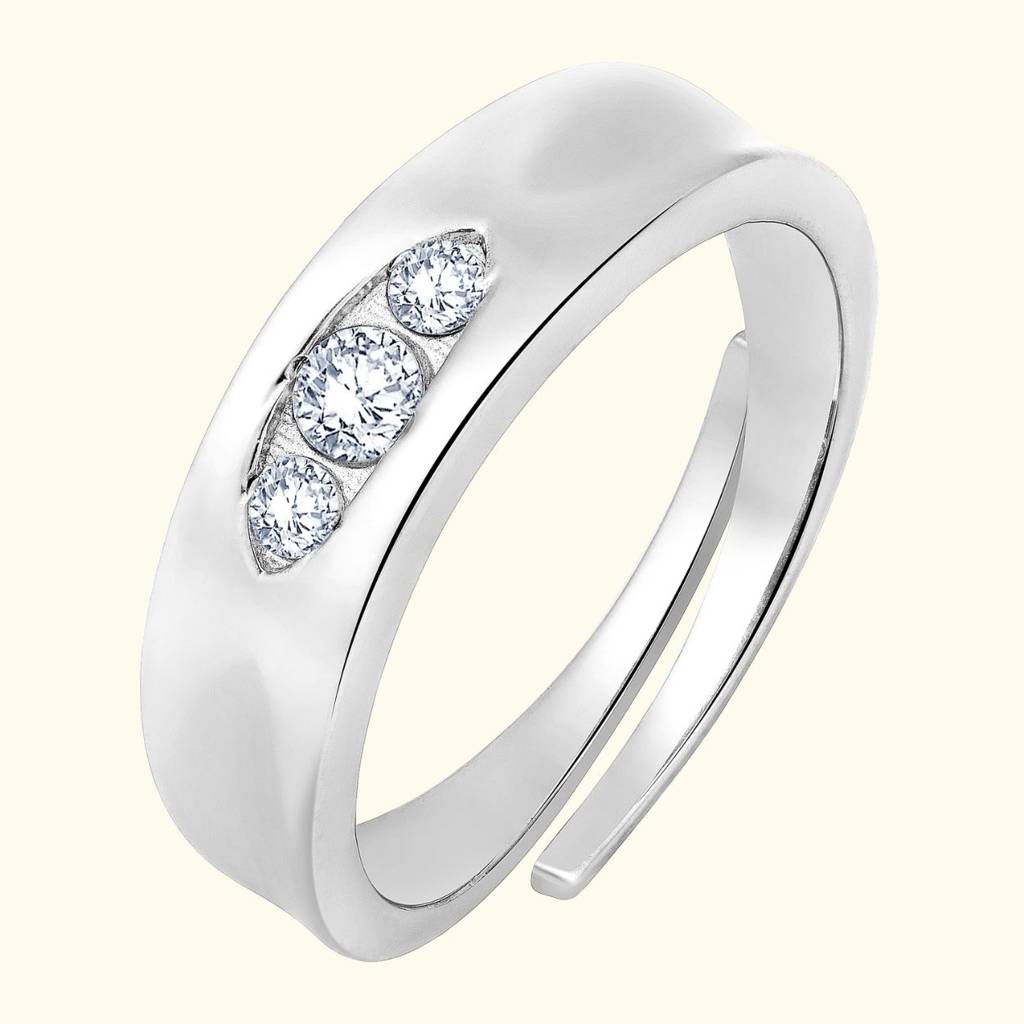 Sterling Silver Serenity Ring : 04-SADR