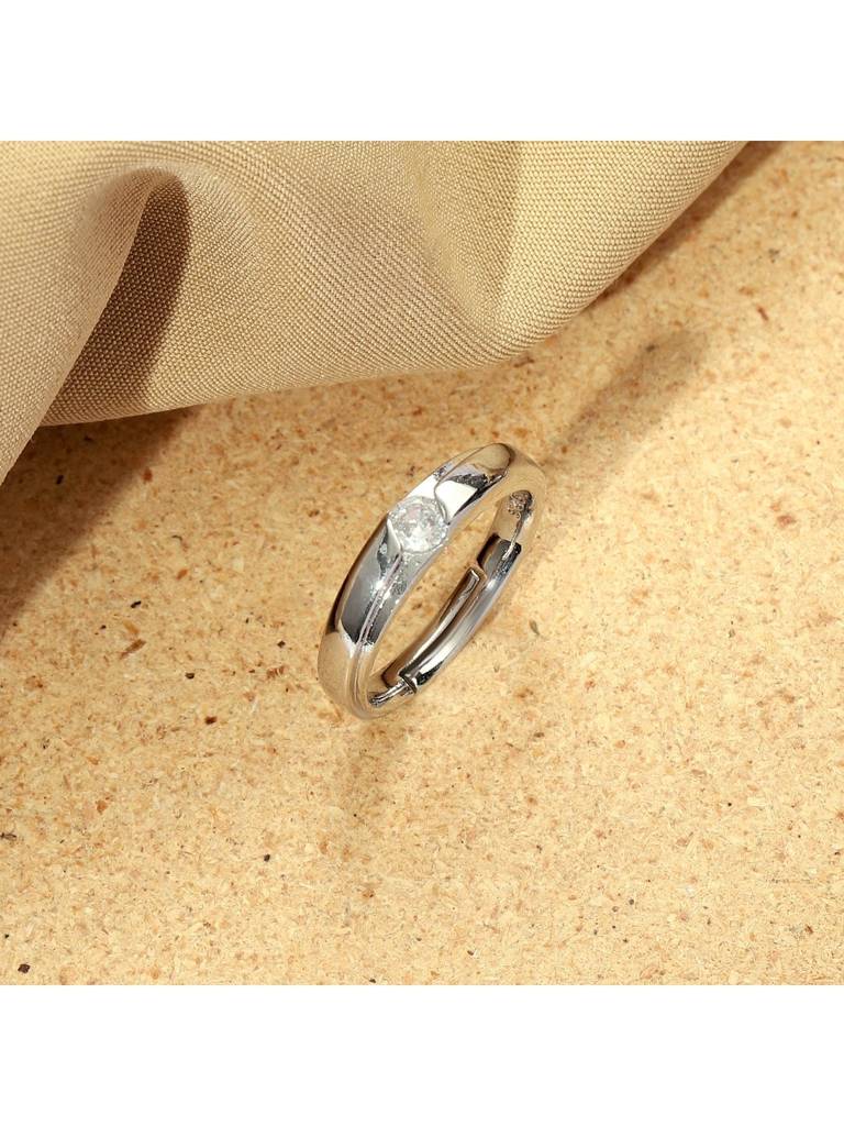 Crystal Bliss Delicate Ring For Girlfriend & Boyfriend : RC24342-S