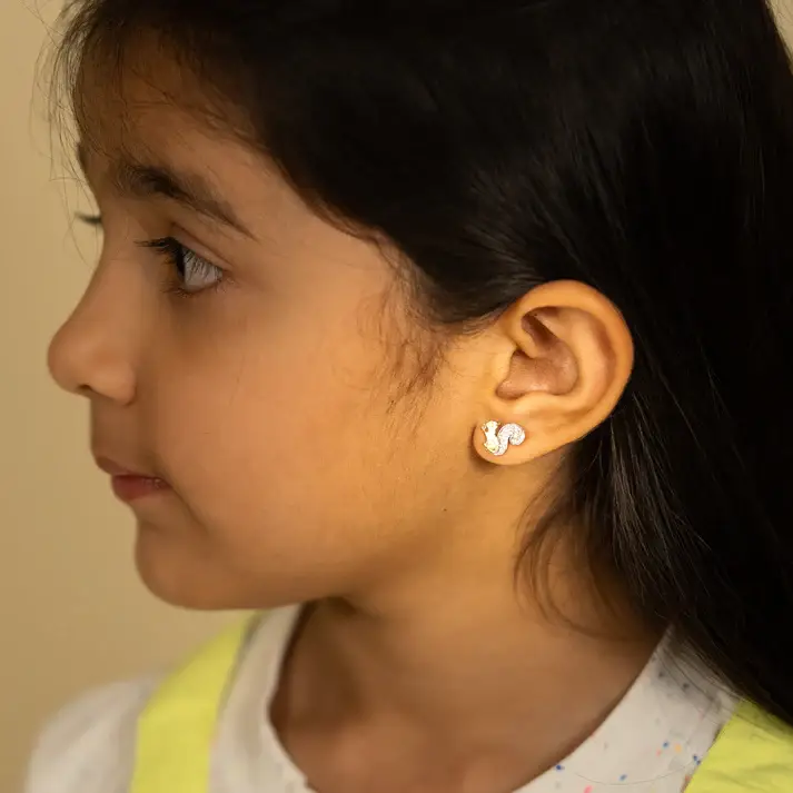 Mini Mivraa- Little Squirrels Earrings : E1654