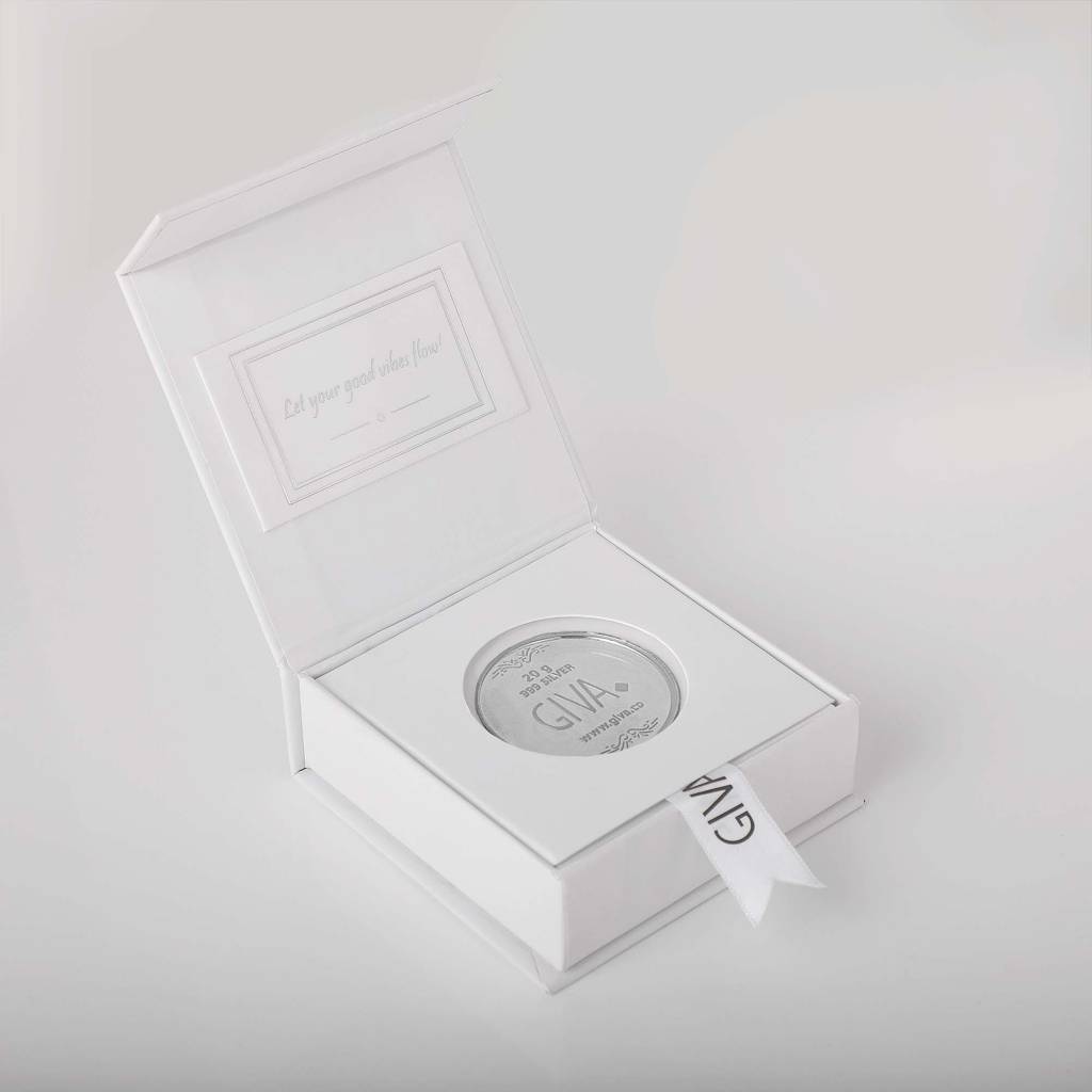999 Silver Best Wishes Coin - 20G : CO0014