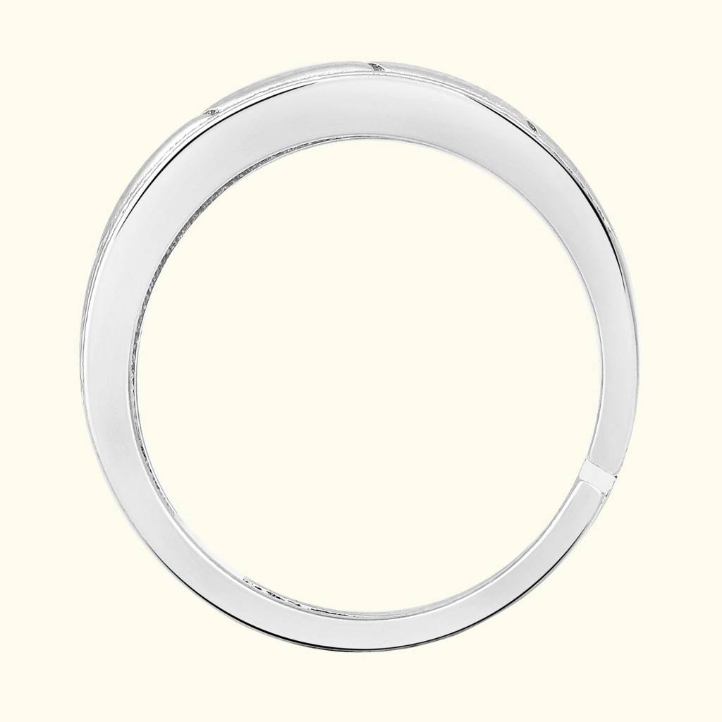 Contemporary Silver Ring : 08-SADR-9