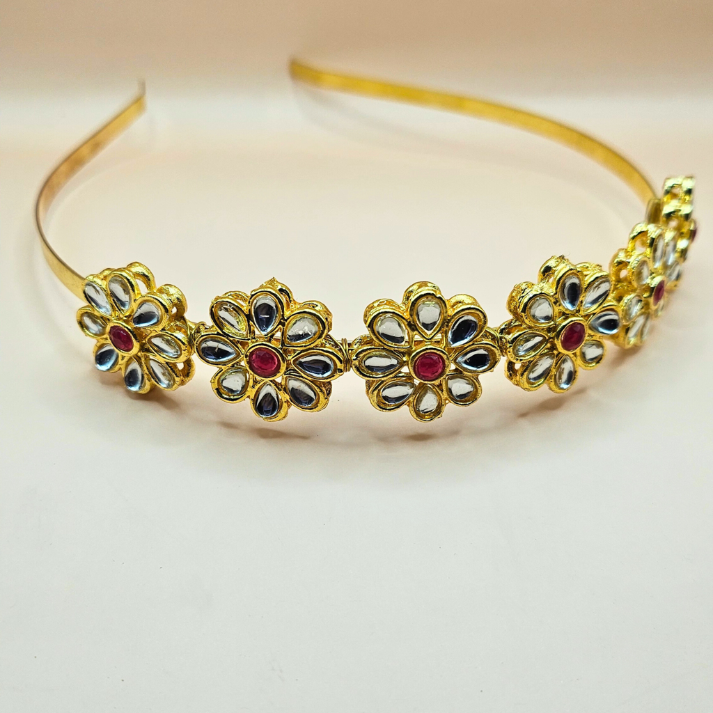 Kundan Hair Band : HB005