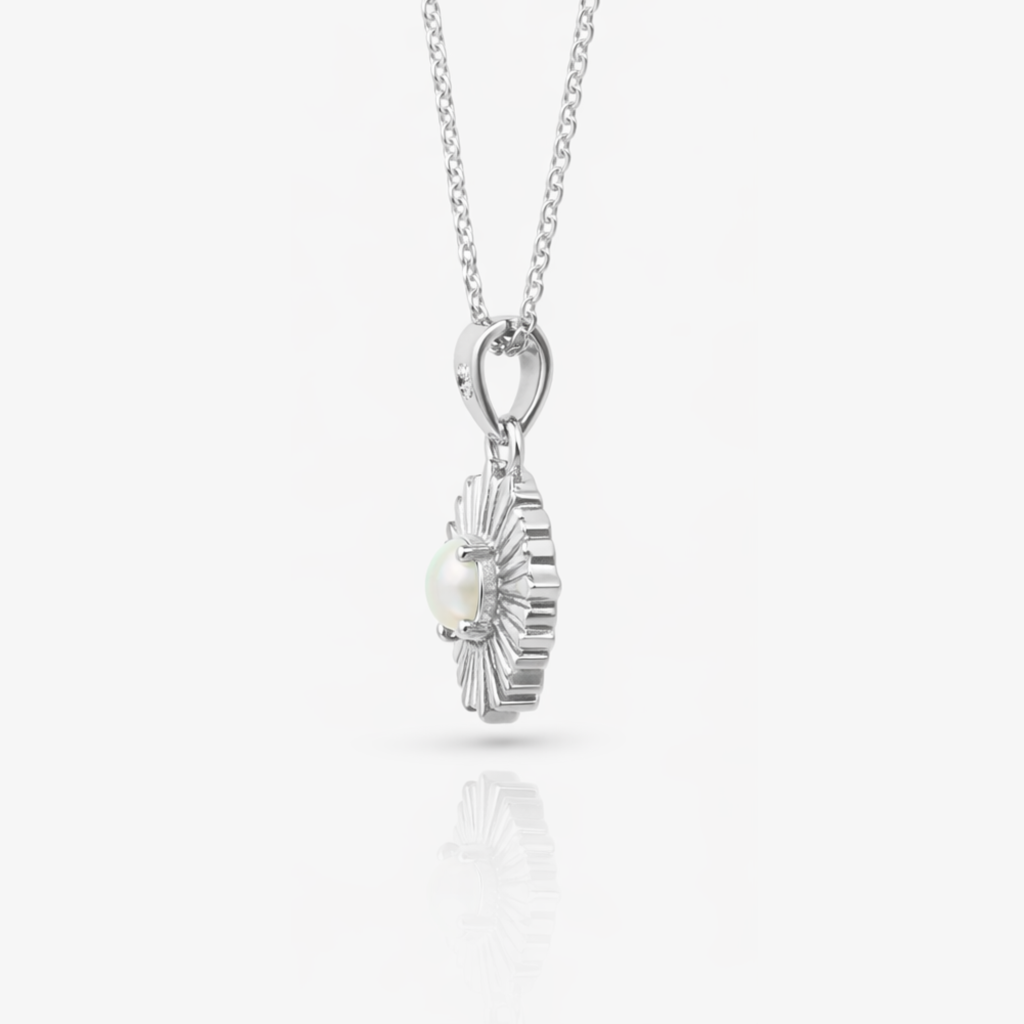Eternal Sun Detachable Pendant : PD-ES03-SL-WHT