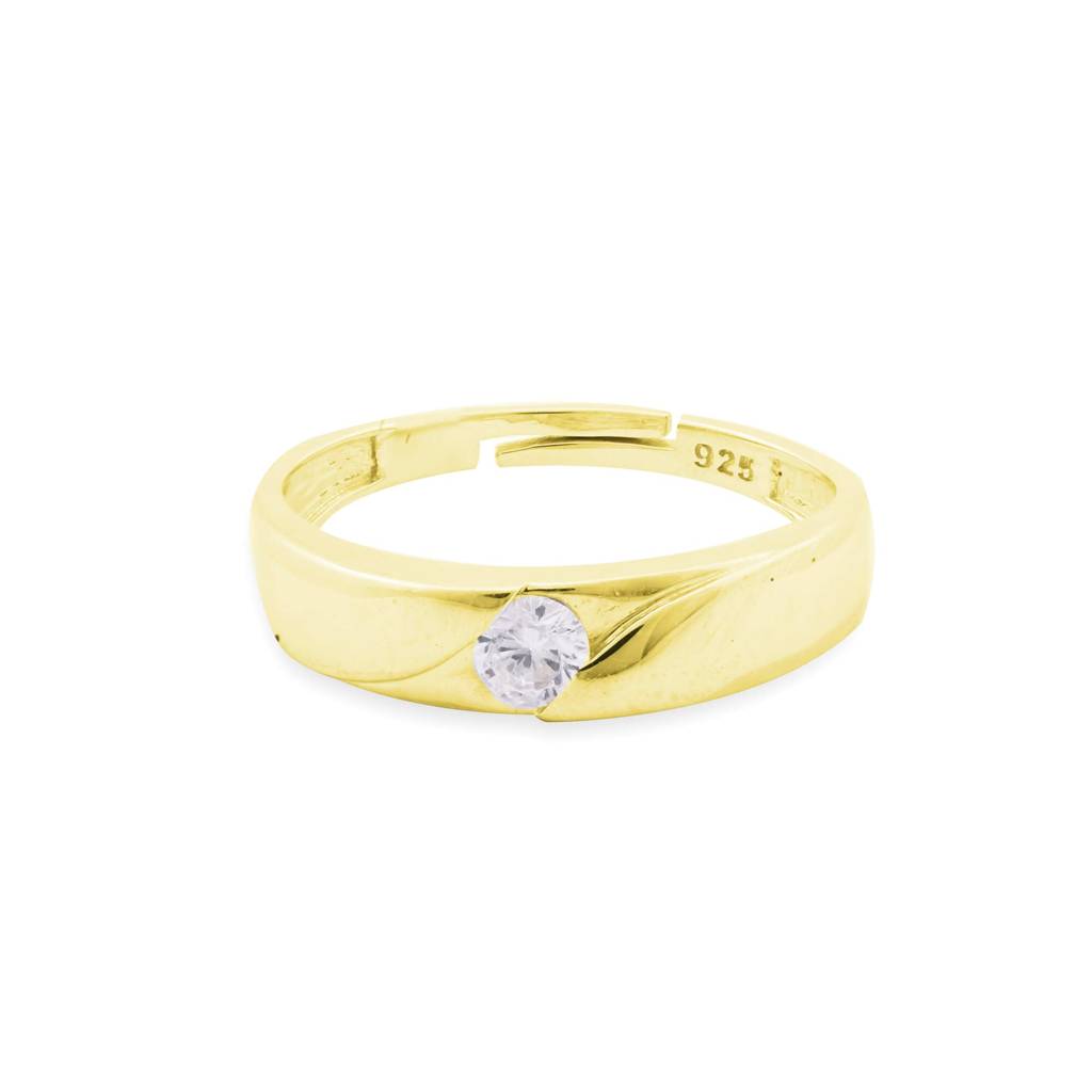 Golden Criss Cross Band For Men'S : ZLCPLR-1011-MY