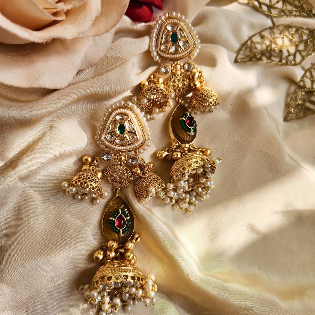 Ashima Kashmiri Traditional Jhumka : ER037
