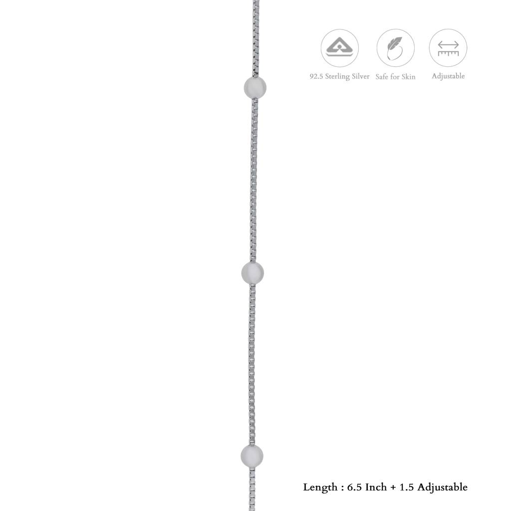 Classic Design 925 Silver Bracelet : BR-MC-R1-U-115-S