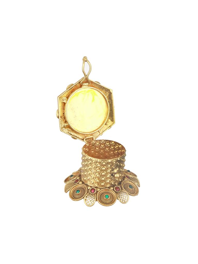 Krishna Radha Design Handcrafted Traditional Kumkum Box : SJSB2545