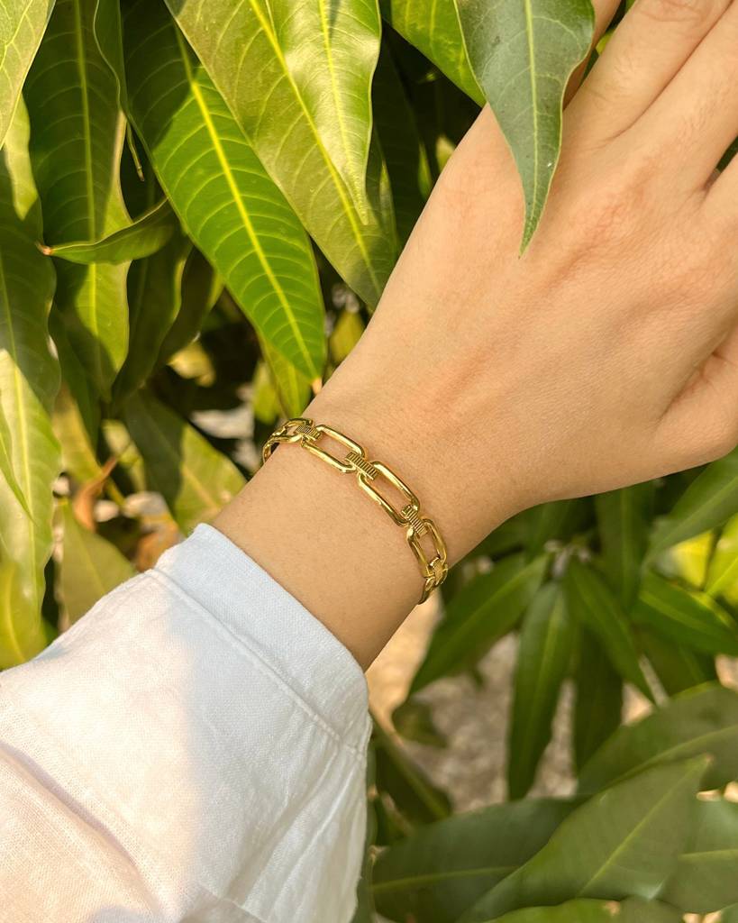 Multistone 2-strand 14k Gold-plated Silver Bracelet with Gold Disks Adjustable Multistone 2-strand 14k Gold-plated Silver Bracelet with Gold Disks Adjustable