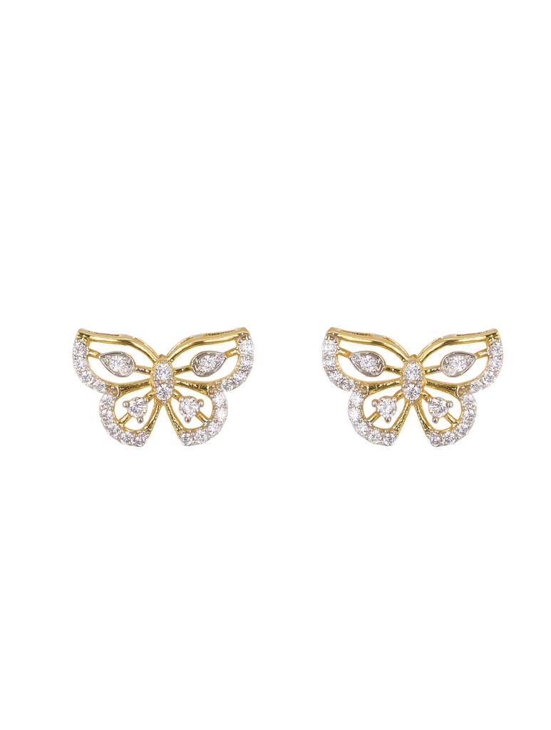 925 Silver Lithaa Earrings : CSE307