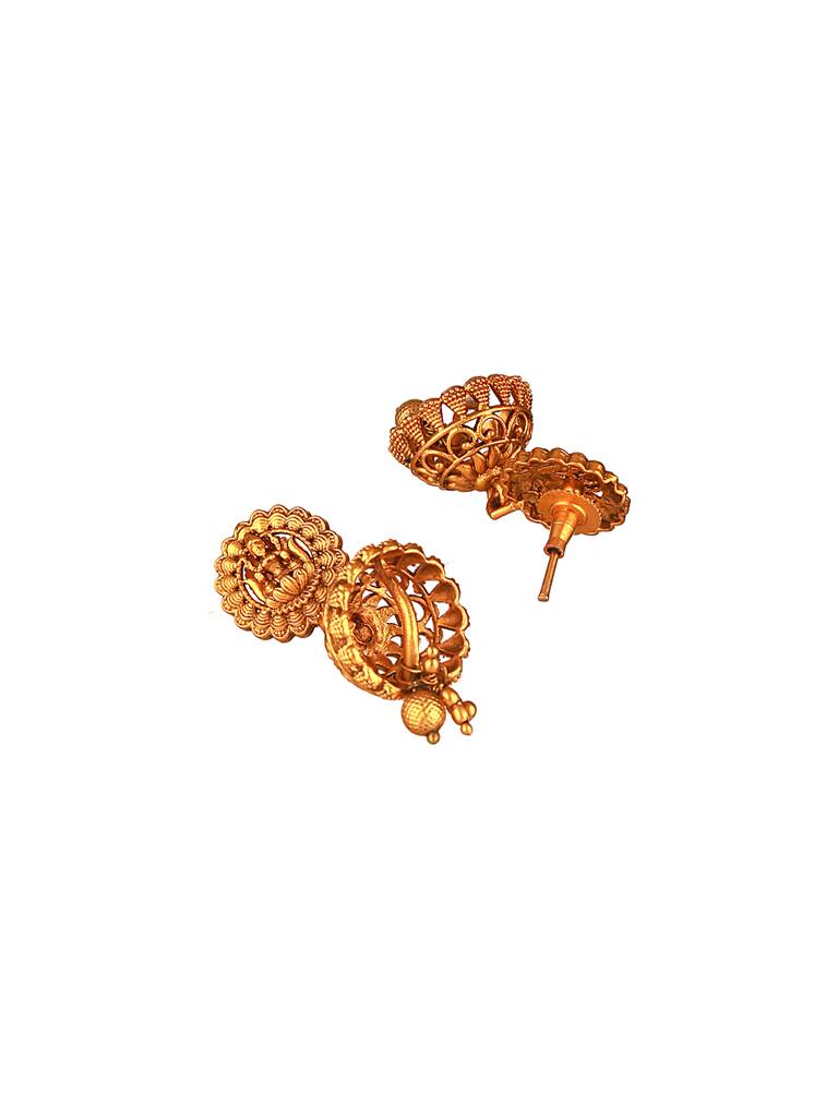Gold Plated  Lakshmiji Temple Maala : SJNK2651