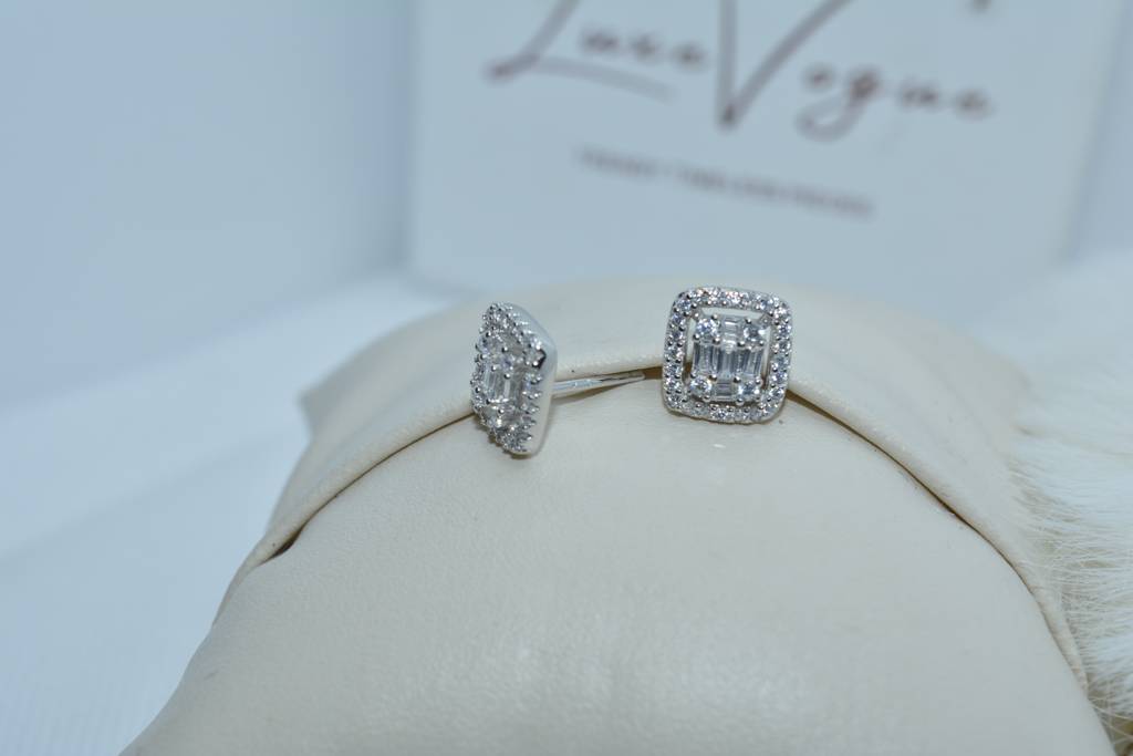 Square Stud Earrings : 273