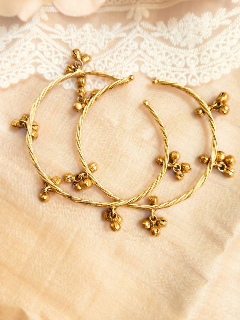 Viana Jewels Ghungroo Bangles (Set Of 2) : BA44