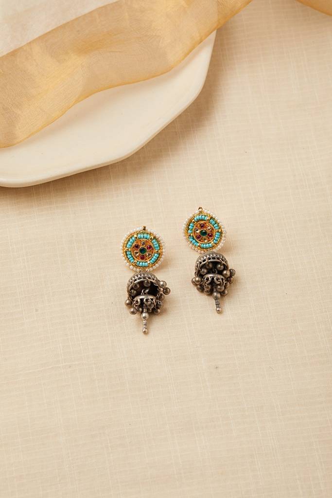 Ira Classic Pachi Kundan Earrings : PAS011