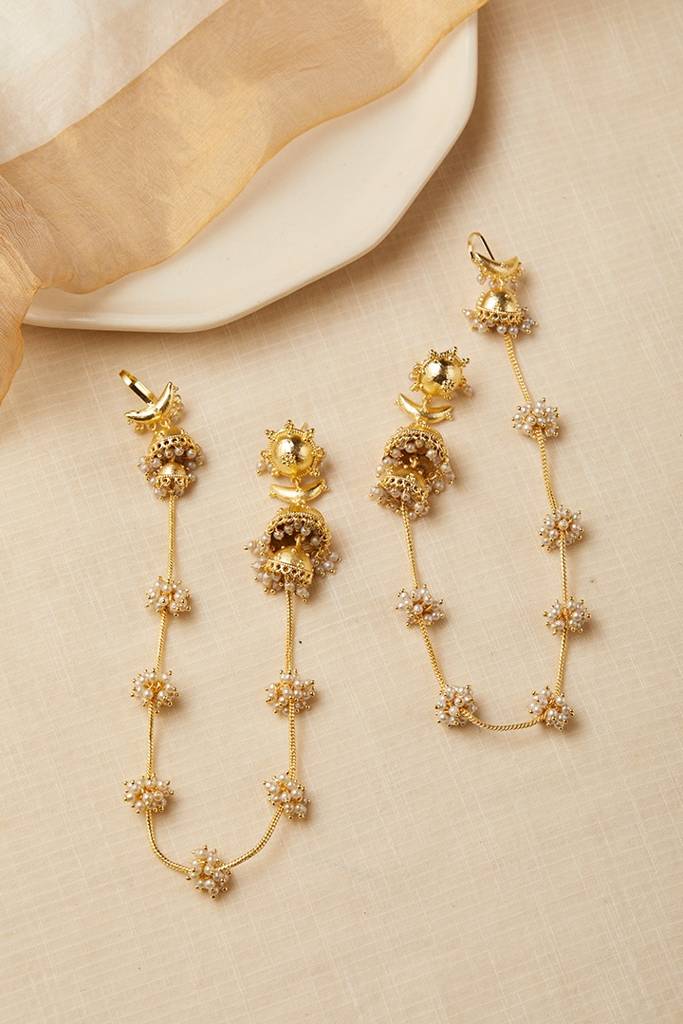 Saira Ear-Chain Jhumka : KEA001