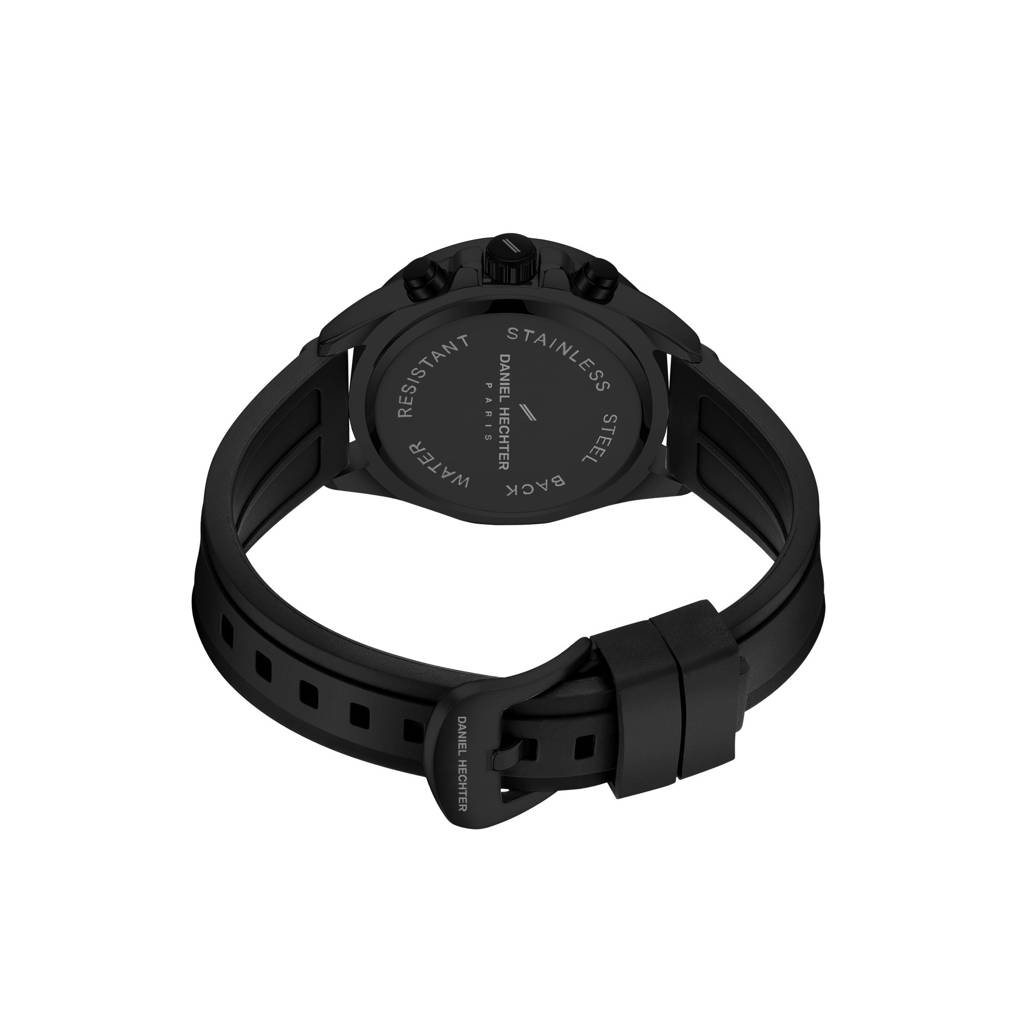 Daniel Hechter Paris Pantheon Collection Pantheon Collection Unique Multifunctional Watch For Men With Textured R : DHM1010-02