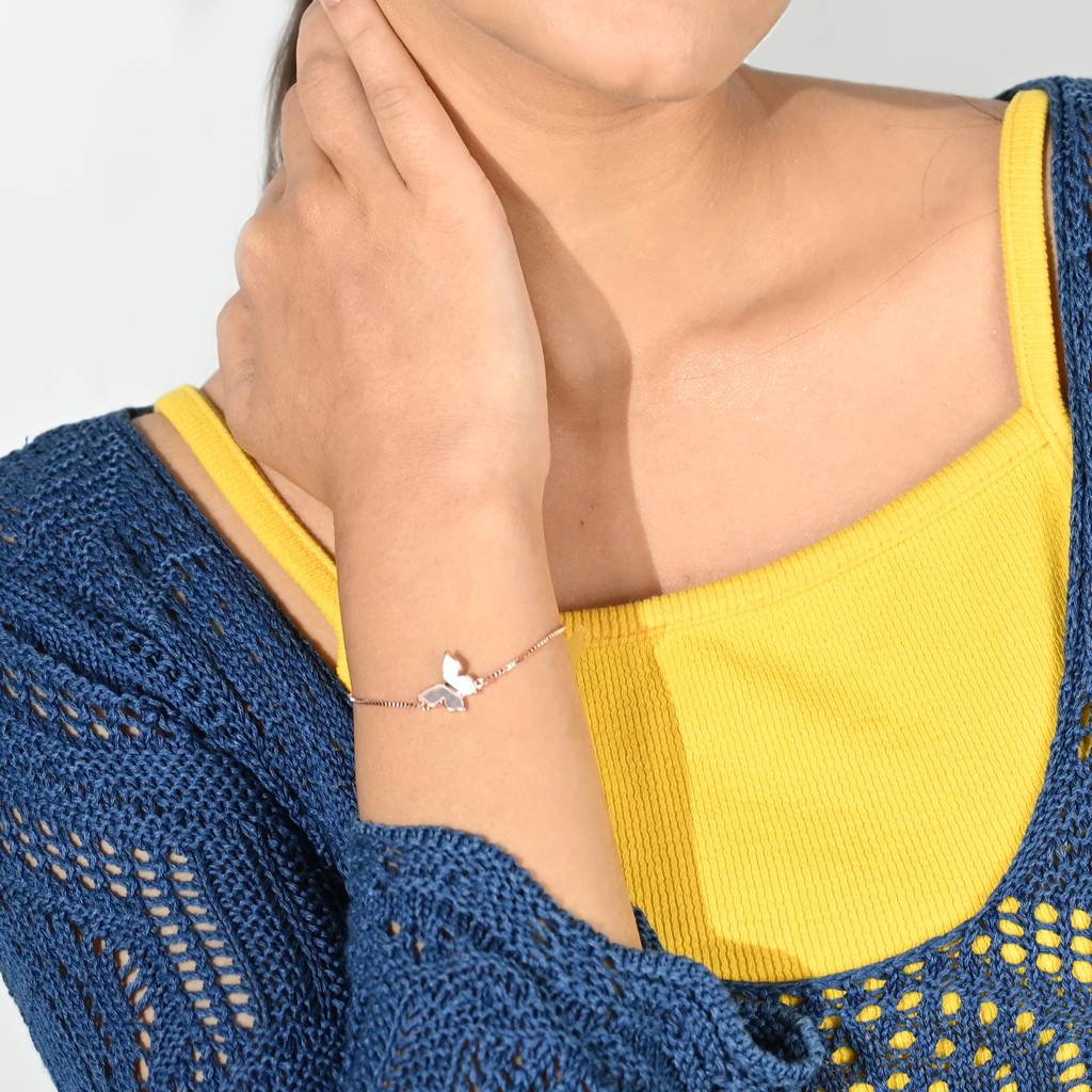Center Butterfly Bracelet : EPLB366