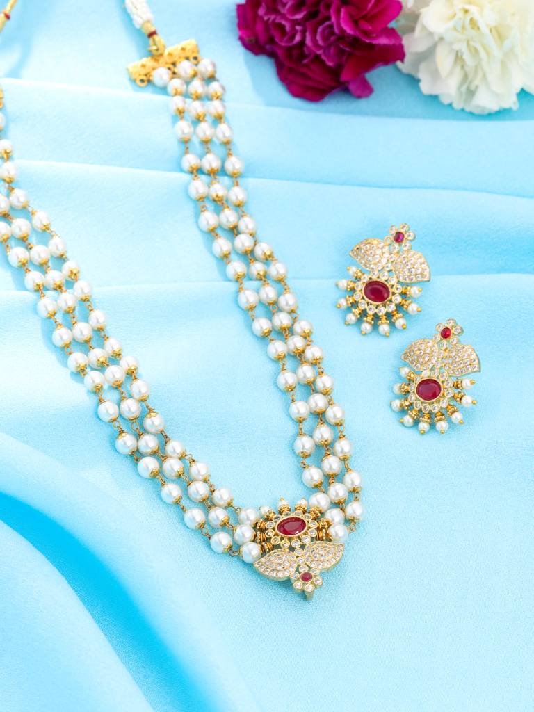 Noor Pearl Set : ABDJS104