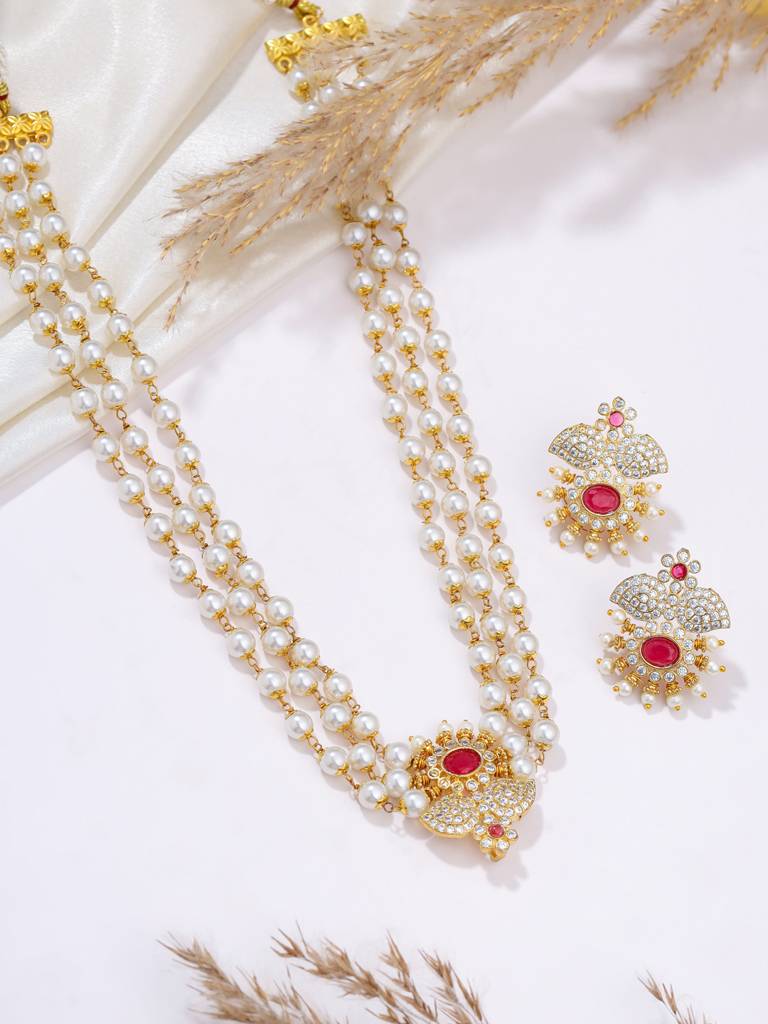 Noor Pearl Set : ABDJS104