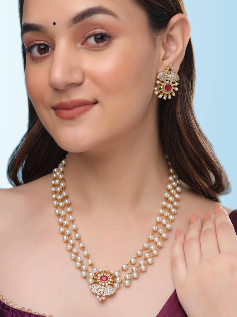 Noor Pearl Set : ABDJS104