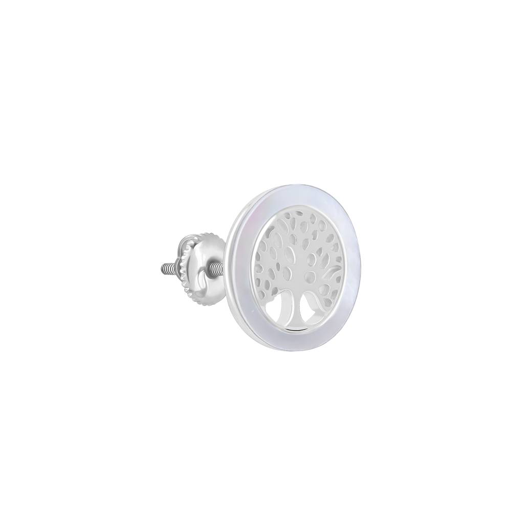 Tree Of Life Silver Studs : FGER490