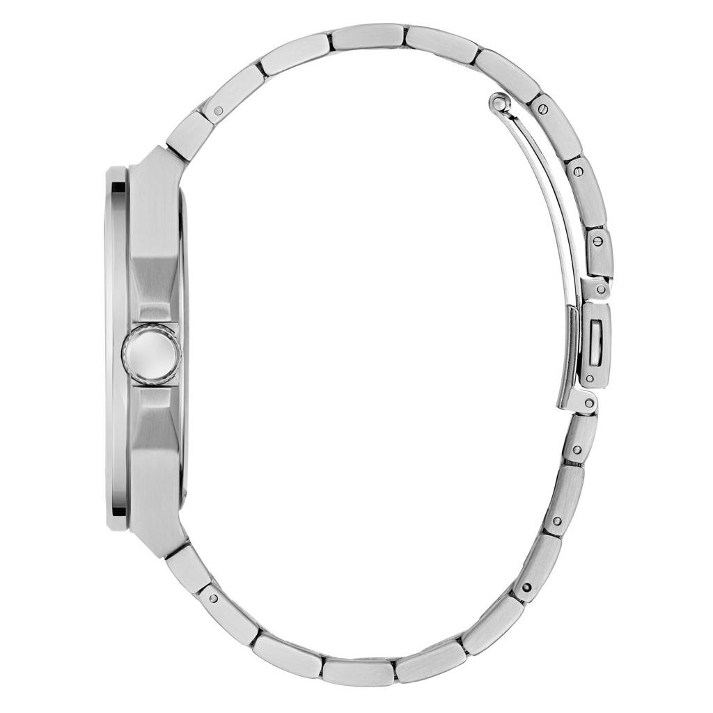 Guess Round 44Mm Black Dial Analog Men Watch - Gw0833G3 : GW0833G3