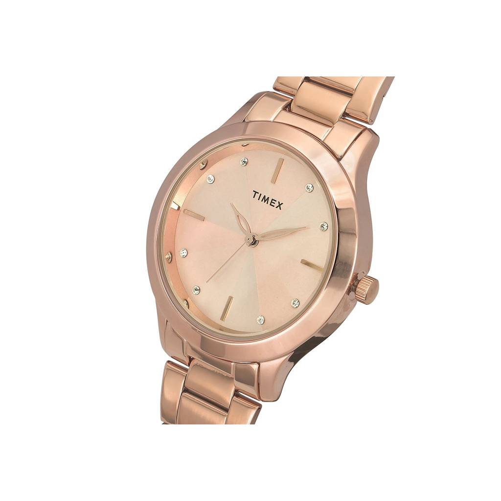 Timex Round 37Mm Dial Analog Women Watch - Twel98Smu06 : TWEL98SMU07