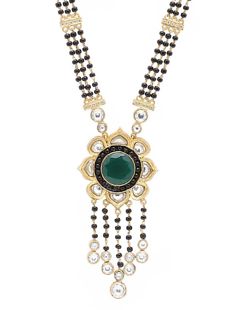 Majestic Silver Mangalsutra Necklace : U080SG037N0261