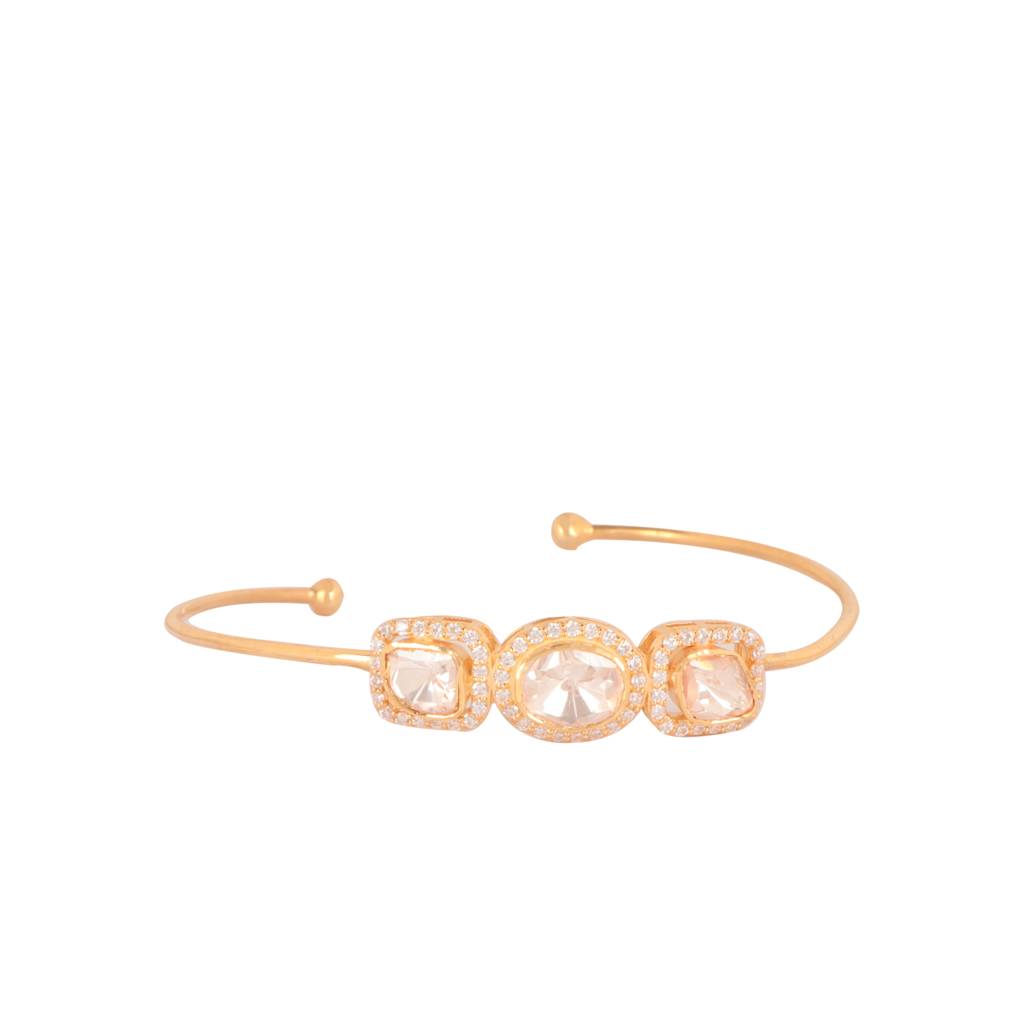 Polki Cuff Bracelet : PJ28