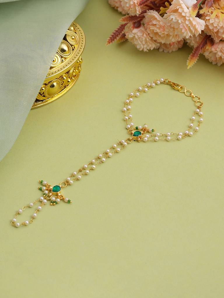 Ruby Raang Tara Grace Hand Chain : RRKDEC25-44