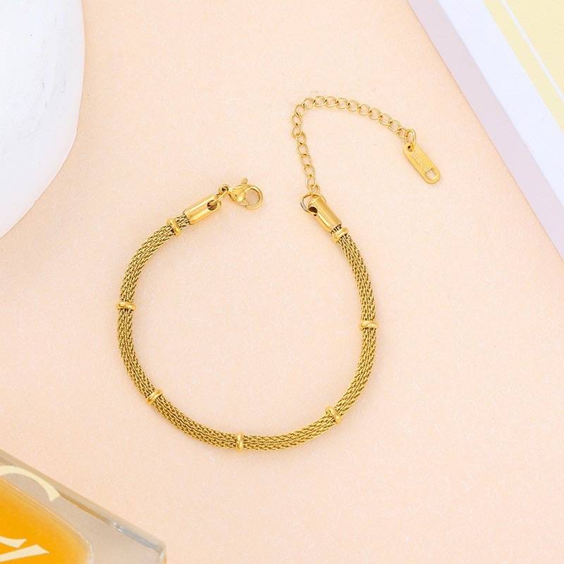 Ocean Breeze Rope Loose Bracelet : OceanBreezeRopeLooseBracelet-LT-BR-LG-26