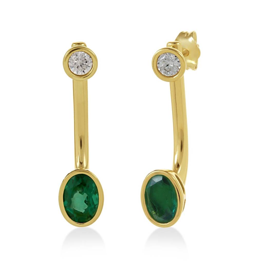 Kirakira Front-Back Earrings : ACE00475