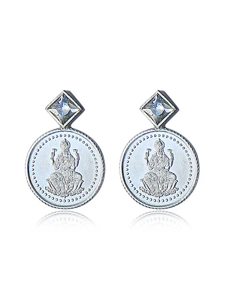 Silver Kuber Coin Stud : U080SO008E0824