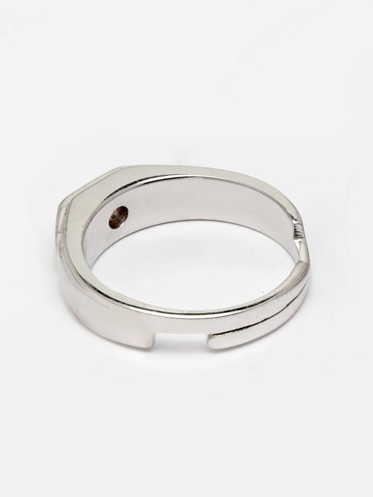 Pure 925 Sterling Silver Rocco Adjustable Ring Gift For Women And Girls : CSCPLR10_F
