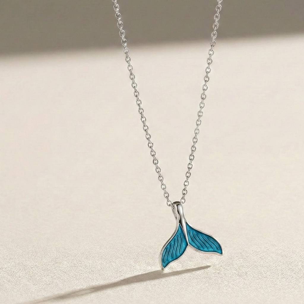 Mermaid Silver Pendant : NE023